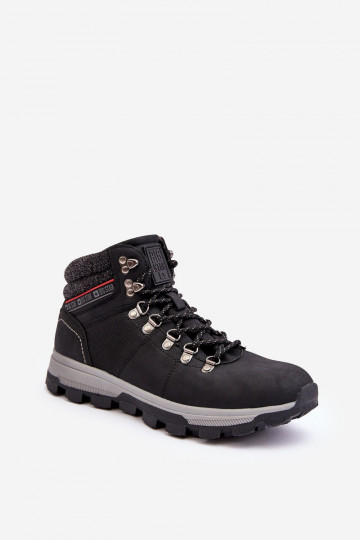 Botas de senderismo para hombre Big Star KK174215 color negro