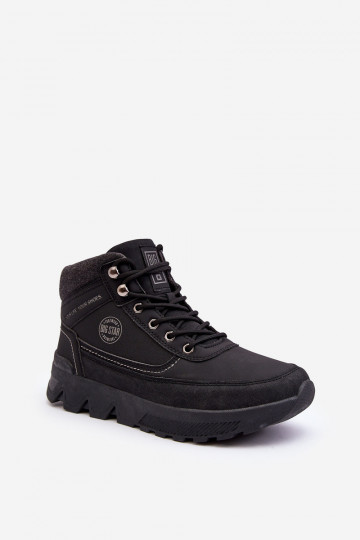 Tiene quesculino botas de montaña de color negro Big Star MM174016