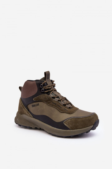 Botas de senderismo masculinas forradas color verde Big Star MM174333