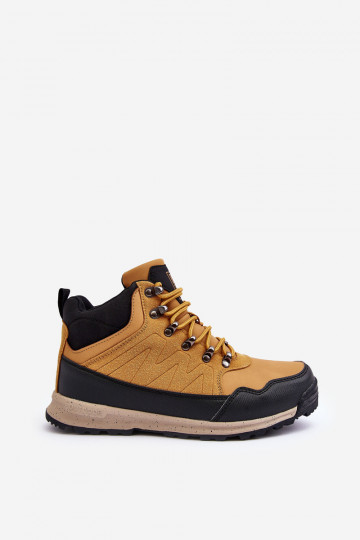 Botas de senderismo femeninas forradas color marrón Big Star MM274479 2