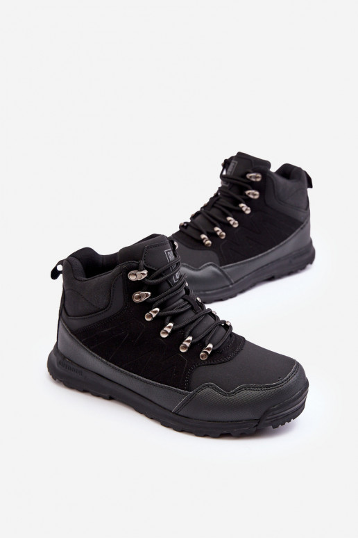 Femenino Botas de montaña con calefacción de color negro Big Star MM274481