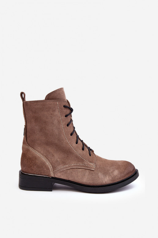 Conveniente de gamuza calentamiento Botas color marrón Lemar Revin Conveniente de gamuza calentamiento Botas color marrón Lemar Revin