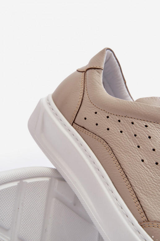 Tiene quesculino zapatillas Piel Zazoo 1544 beige Tiene quesculino zapatillas Piel Zazoo 1544 beige