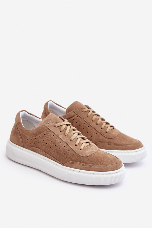 Tiene quesculino zapatillas de gamuza Zazoo 1544 beige Tiene quesculino zapatillas de gamuza Zazoo 1544 beige