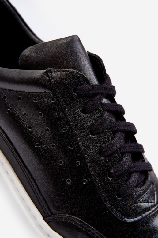 Tiene quesculino zapatillas Piel Zazoo 1544 de color negro Tiene quesculino zapatillas Piel Zazoo 1544 de color negro