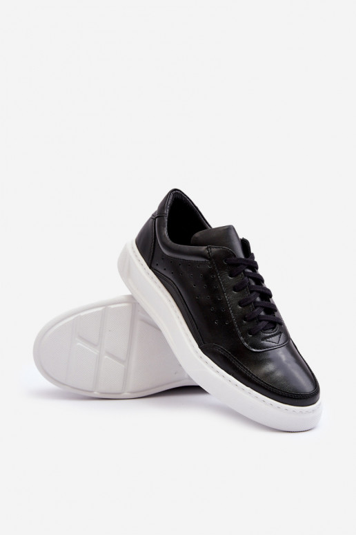 Tiene quesculino zapatillas Piel Zazoo 1544 de color negro Tiene quesculino zapatillas Piel Zazoo 1544 de color negro