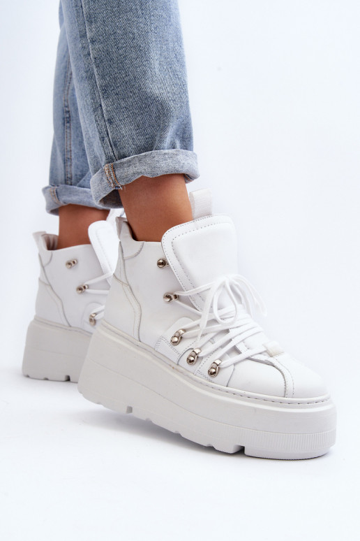 Zazoo 3416 Piel Femenino zapatillas el color blanco Zazoo 3416 Piel Femenino zapatillas el color blanco