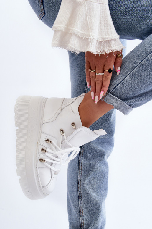 Zazoo 3416 Piel Femenino zapatillas el color blanco Zazoo 3416 Piel Femenino zapatillas el color blanco