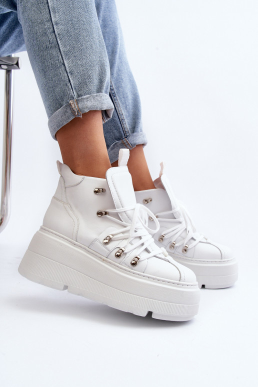 Zazoo 3416 Piel Femenino zapatillas el color blanco Zazoo 3416 Piel Femenino zapatillas el color blanco