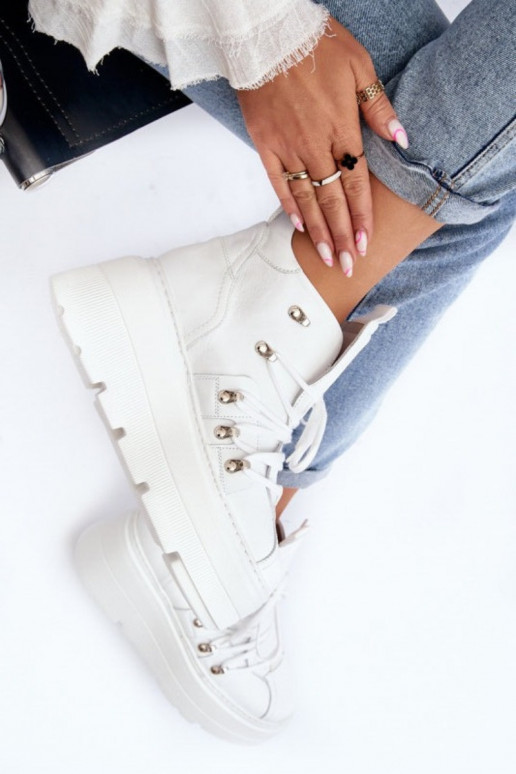 Zazoo 3416 Piel Femenino zapatillas el color blanco Zazoo 3416 Piel Femenino zapatillas el color blanco