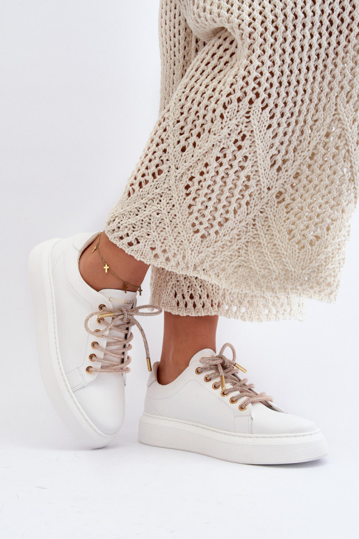 Piel Femenino zapatillas CheBello 4362 el color blanco Piel Femenino zapatillas CheBello 4362 el color blanco