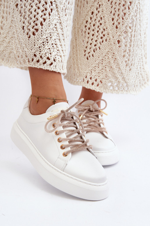 Piel Femenino zapatillas CheBello 4362 el color blanco Piel Femenino zapatillas CheBello 4362 el color blanco