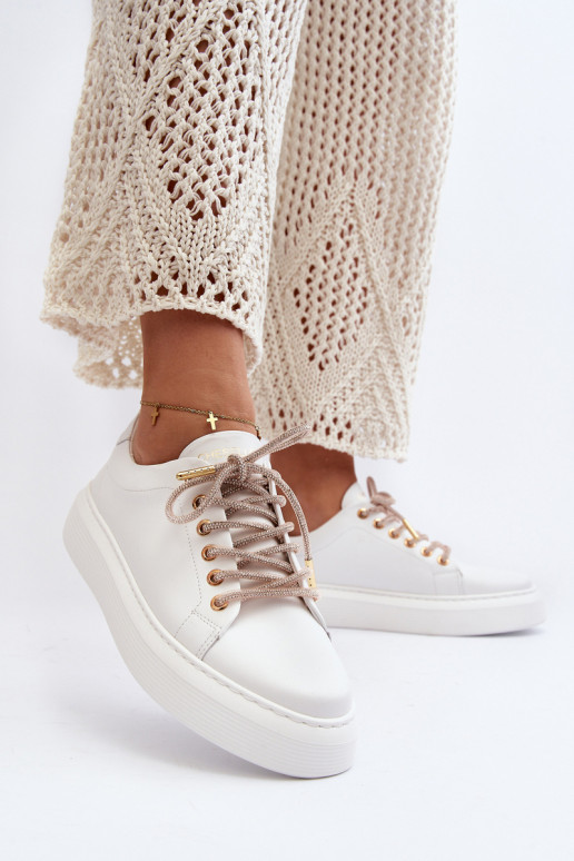 Piel Femenino zapatillas CheBello 4362 el color blanco Piel Femenino zapatillas CheBello 4362 el color blanco