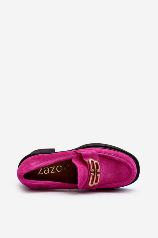 Zazoo 20170 zapatos de gamuza Femenino con tacones color rosa Zazoo 20170 zapatos de gamuza Femenino con tacones color rosa