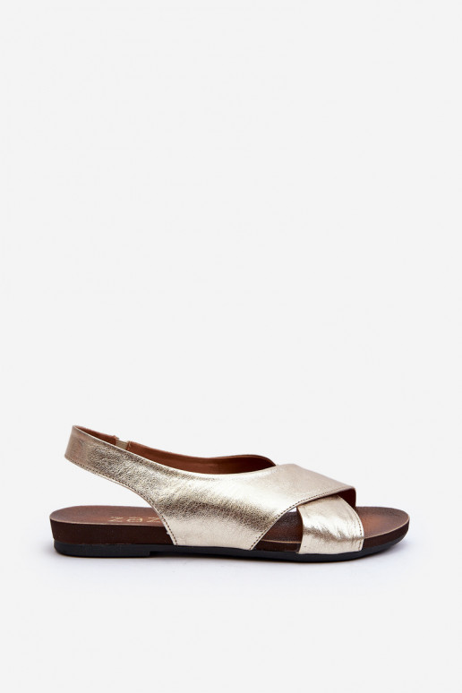 Zazoo 40407 sandalias Piel Femenino color dorado Zazoo 40407 sandalias Piel Femenino color dorado