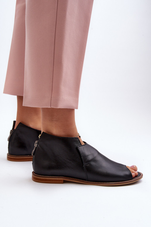 Femenino Sandalias de mujer Laura Messi 2443 de color negro Femenino Sandalias de mujer Laura Messi 2443 de color negro