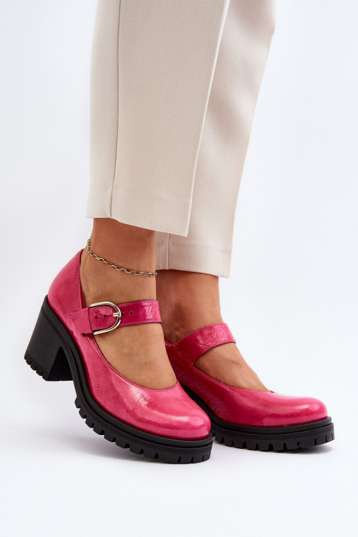 Zazoo 20166 con efecto barniz Piel Zapatos color rosa Zazoo 20166 con efecto barniz Piel Zapatos color rosa