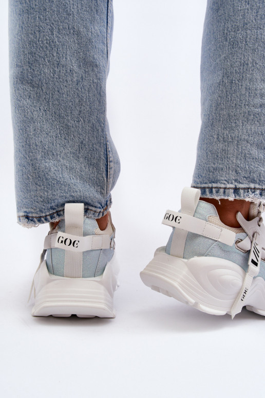 Zapatillas modelo zapatos. Femenino GOE NN2N4039B el color blanco Zapatillas modelo zapatos. Femenino GOE NN2N4039B el color blanco