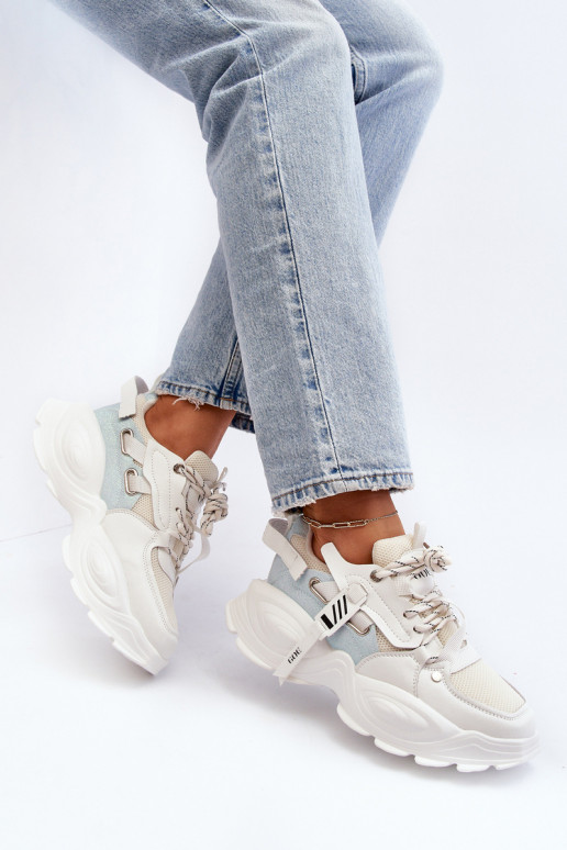 Zapatillas modelo zapatos. Femenino GOE NN2N4039B el color blanco Zapatillas modelo zapatos. Femenino GOE NN2N4039B el color blanco