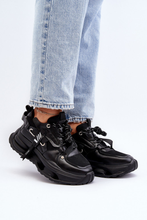 Zapatillas modelo zapatos. Femenino GOE NN2N4040 de color negro