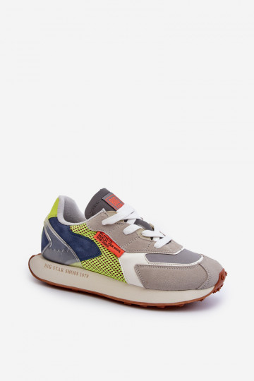 zapatillas Zapatillas modelo zapatos. Tiene quesculino Memory Foam System Big Star NN174344 color gris