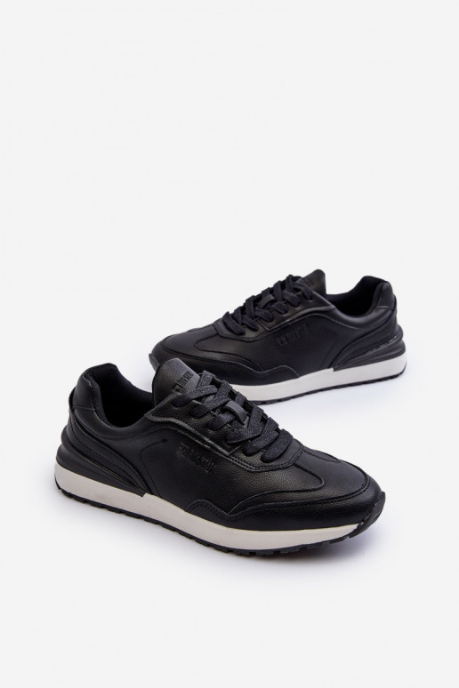 Zapatillas modelo zapatos. Tiene quesculino Piel BIG STAR NN174287 de color negro Zapatillas modelo zapatos. Tiene quesculino Piel BIG STAR NN174287 de color negro