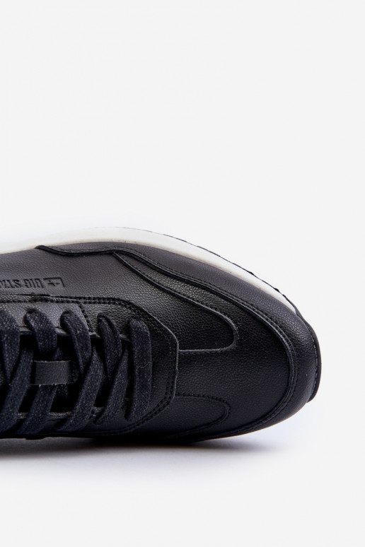 Zapatillas modelo zapatos. Tiene quesculino Piel BIG STAR NN174287 de color negro Zapatillas modelo zapatos. Tiene quesculino Piel BIG STAR NN174287 de color negro