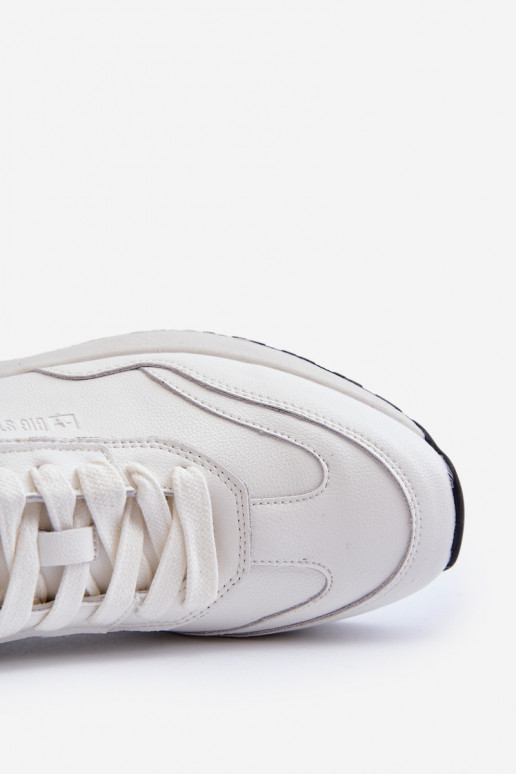 Zapatillas modelo zapatos. Tiene quesculino Piel BIG STAR NN174288 el color blanco Zapatillas modelo zapatos. Tiene quesculino Piel BIG STAR NN174288 el color blanco