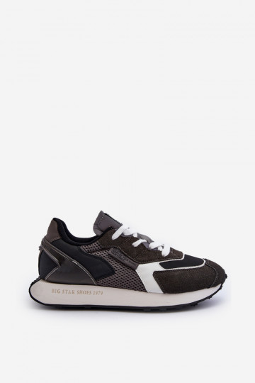 zapatillas Zapatillas modelo zapatos. Tiene quesculino Memory Foam System Big Star NN174347 de color negro 2