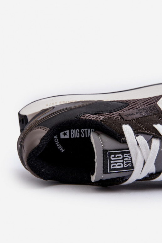 zapatillas Zapatillas modelo zapatos. Tiene quesculino Memory Foam System Big Star NN174347 de color negro