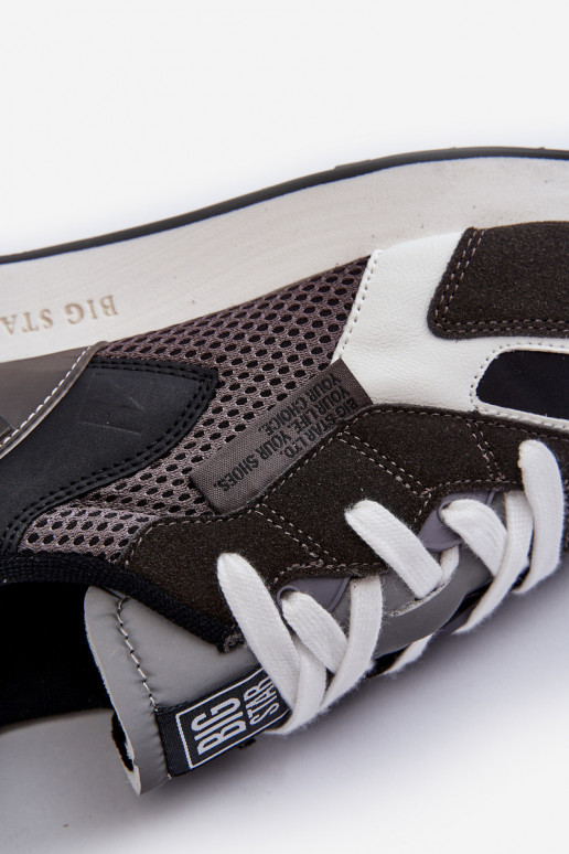 zapatillas Zapatillas modelo zapatos. Tiene quesculino Memory Foam System Big Star NN174347 de color negro