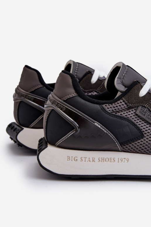 zapatillas Zapatillas modelo zapatos. Tiene quesculino Memory Foam System Big Star NN174347 de color negro