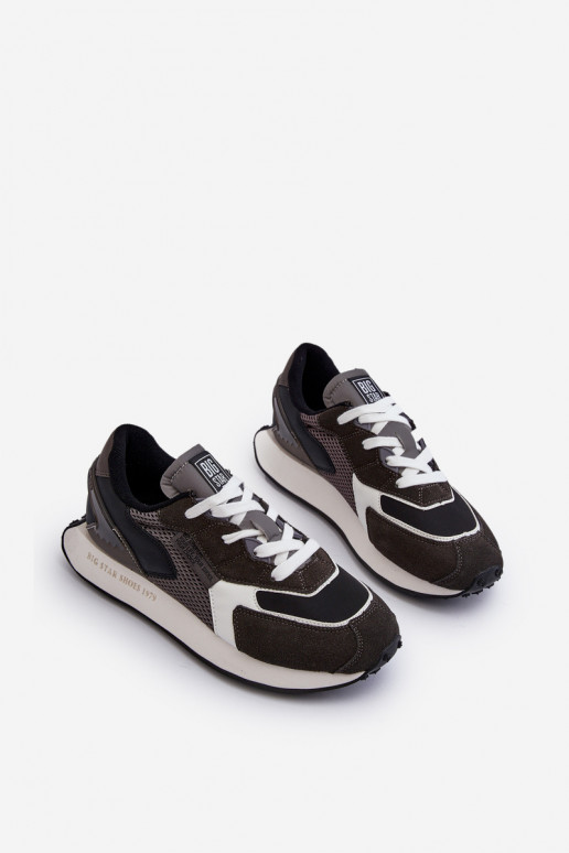 zapatillas Zapatillas modelo zapatos. Tiene quesculino Memory Foam System Big Star NN174347 de color negro