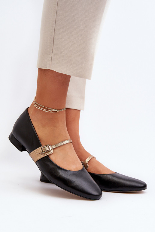 bailarinas Femenino con tacones anchos Laura Messi 2774 de color negro bailarinas Femenino con tacones anchos Laura Messi 2774 de color negro