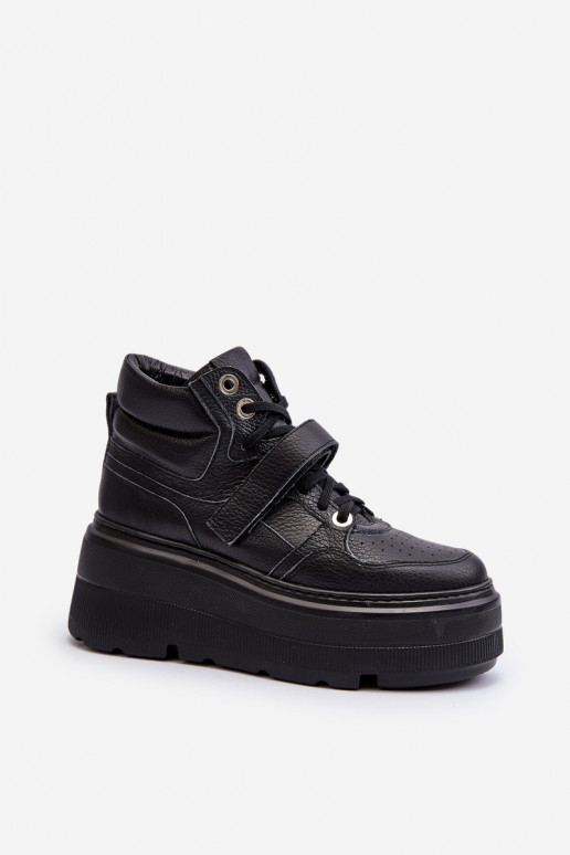 Zazoo 3450 Piel Zapatillas modelo zapatos. Femenino de color negro Zazoo 3450 Piel Zapatillas modelo zapatos. Femenino de color negro