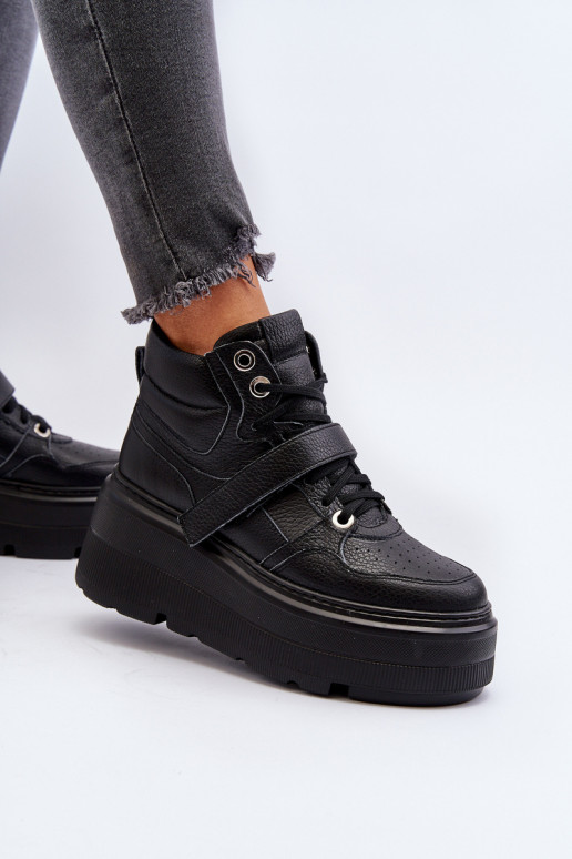 Zazoo 3450 Piel Zapatillas modelo zapatos. Femenino de color negro Zazoo 3450 Piel Zapatillas modelo zapatos. Femenino de color negro