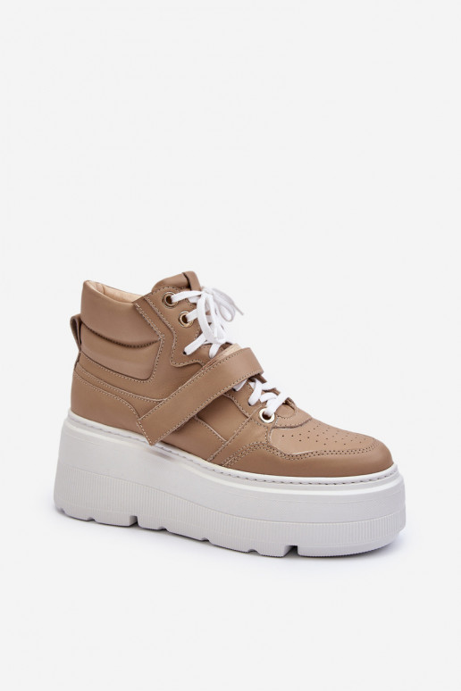 Zazoo 3450 Piel Zapatillas modelo zapatos. Femenino beige Zazoo 3450 Piel Zapatillas modelo zapatos. Femenino beige