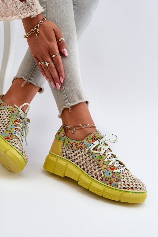 Femenino Piel zapatos Tiene queciejka 05850-09 Caliza Femenino Piel zapatos Tiene queciejka 05850-09 Caliza