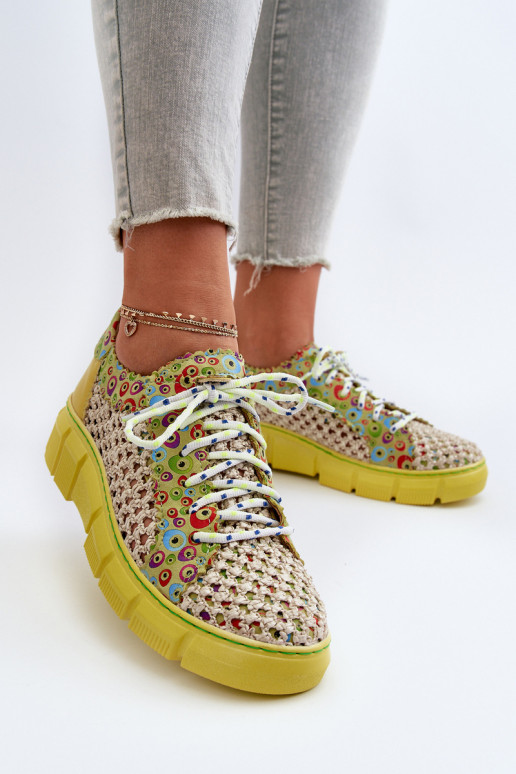 Femenino Piel zapatos Tiene queciejka 05850-09 Caliza Femenino Piel zapatos Tiene queciejka 05850-09 Caliza