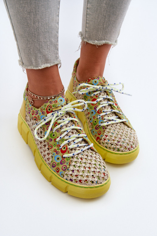 Femenino Piel zapatos Tiene queciejka 05850-09 Caliza Femenino Piel zapatos Tiene queciejka 05850-09 Caliza