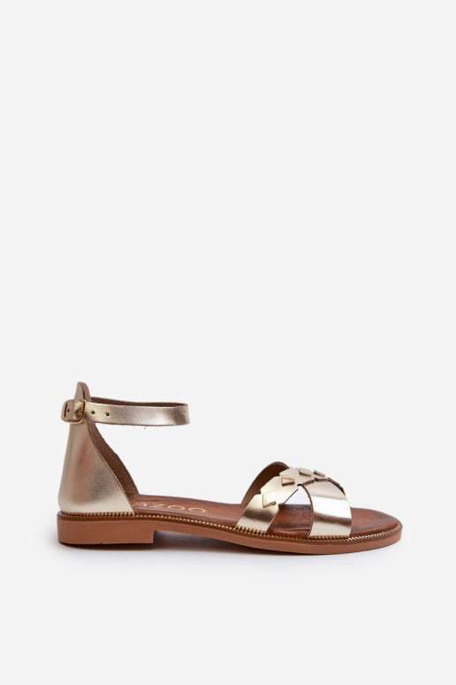 Zazoo 40378 isósceles Sandalias de mujer Femenino color dorado Zazoo 40378 isósceles Sandalias de mujer Femenino color dorado