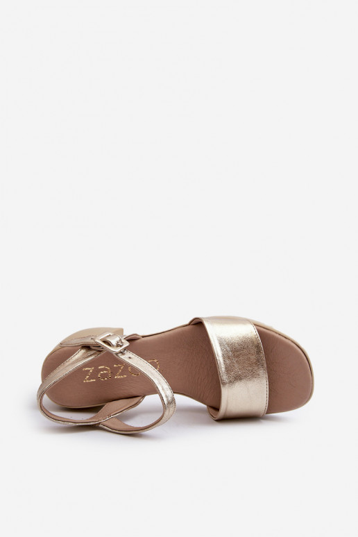 Zazoo 40386 Femenino Sandalias de mujer reloj color dorado Zazoo 40386 Femenino Sandalias de mujer reloj color dorado