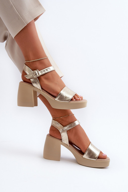 Zazoo 40386 Femenino Sandalias de mujer reloj color dorado Zazoo 40386 Femenino Sandalias de mujer reloj color dorado