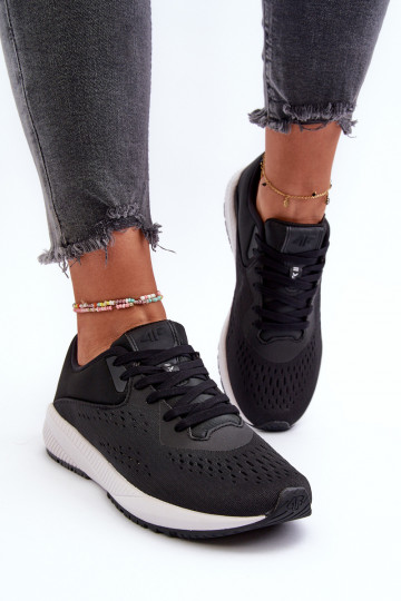 zapatillas Femenino 4F 4FRSS24FSPOF056 de color negro 2