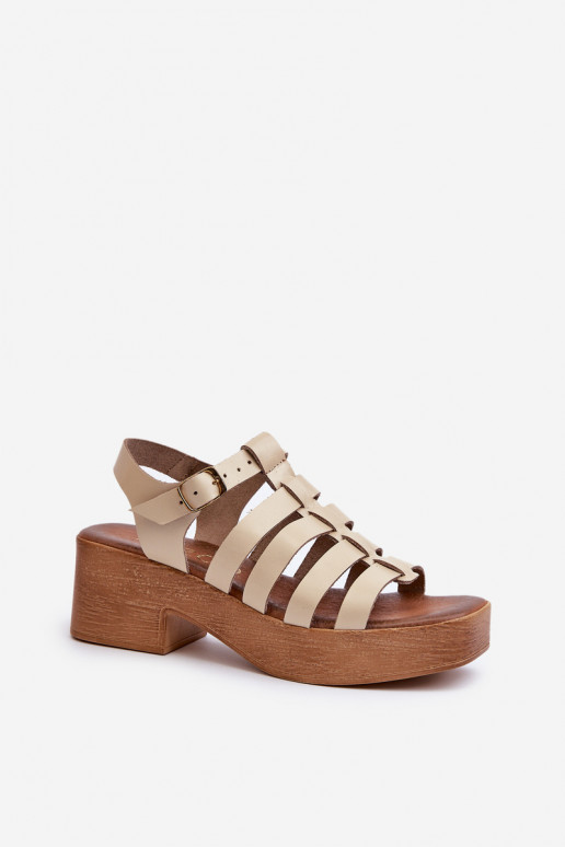 Zazoo 40410 Sandalias de mujer Femenino beige Zazoo 40410 Sandalias de mujer Femenino beige
