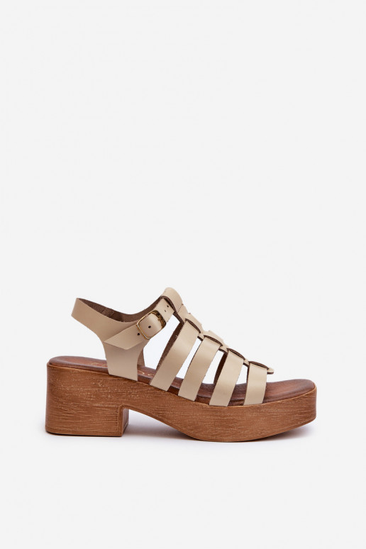 Zazoo 40410 Sandalias de mujer Femenino beige Zazoo 40410 Sandalias de mujer Femenino beige