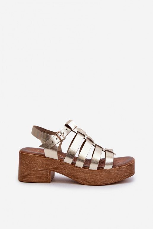 Zazoo 40410 Sandalias de mujer Femenino color dorado Zazoo 40410 Sandalias de mujer Femenino color dorado