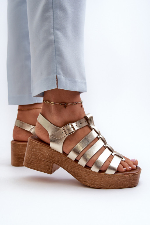 Zazoo 40410 Sandalias de mujer Femenino color dorado Zazoo 40410 Sandalias de mujer Femenino color dorado