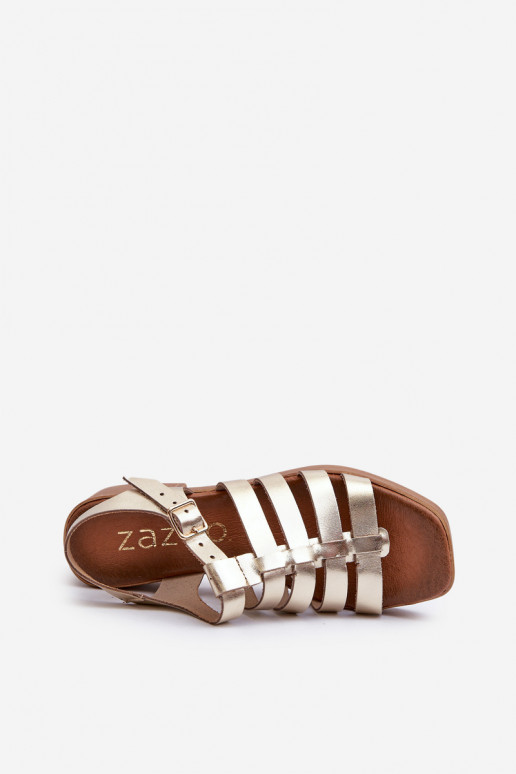 Zazoo 40410 Sandalias de mujer Femenino color dorado Zazoo 40410 Sandalias de mujer Femenino color dorado