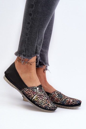 Femenino bailarinas Tiene queciejka 1930B-01 de color negro 2